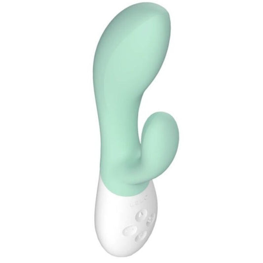 Lelo - Ina 3 Green Rabbit Vibrator Luxury Seaweed – G Spot Rabbit Vibrator