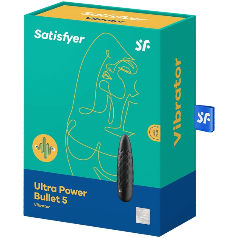 Satisfyer - Ultra Power Bullet 5 Black – Bullet Vibrator