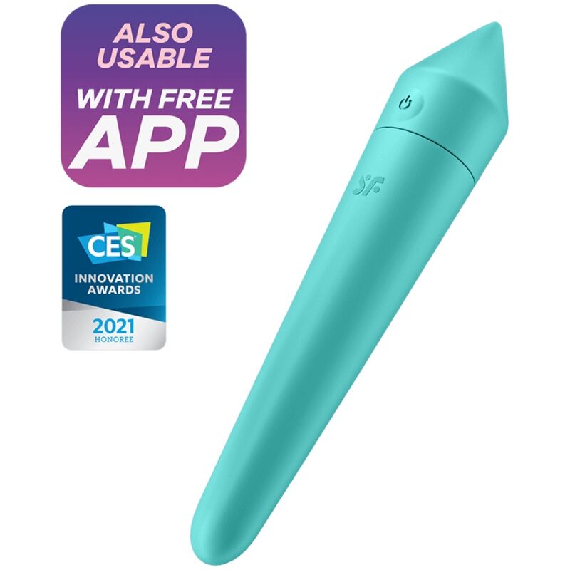 SATISFYER - Ultra Power Bullet 8 Turquoise