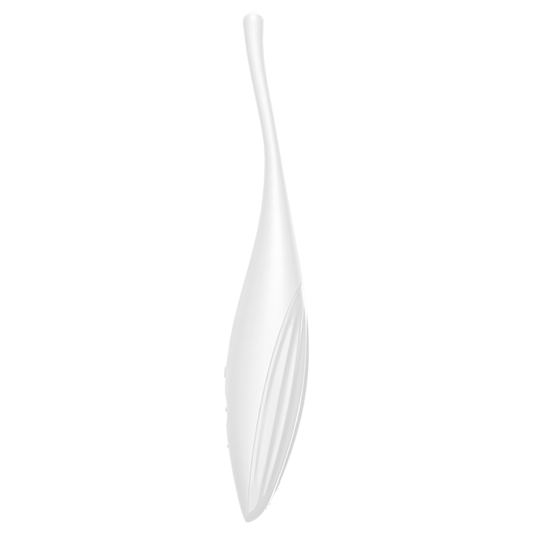 Satisfyer - Twirling Joy Clit Tip Vibrator White – Clitoral Vibrator