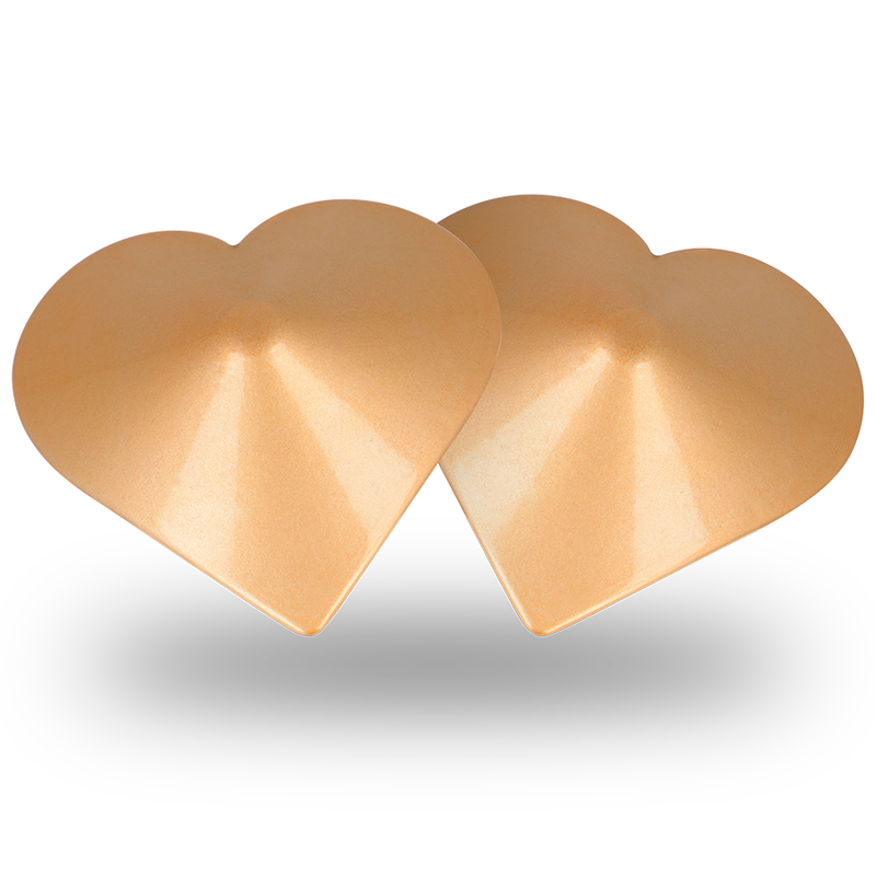 Coquette Chic Desire - Nipple Covers Golden Hearts – Lingerie Set