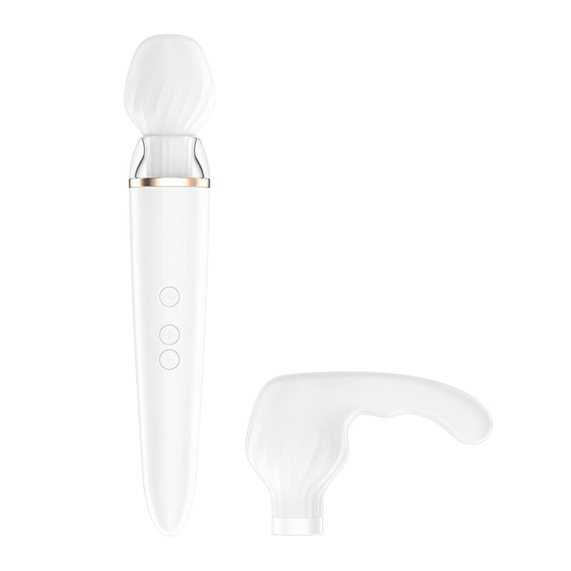 Satisfyer - Double Wander App White – Wand Vibrator