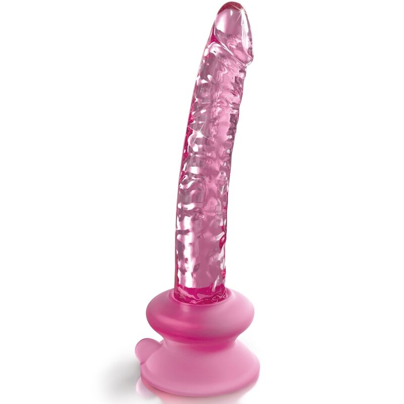 Icicles N. 86 Glass Dildo With Suction Cup body