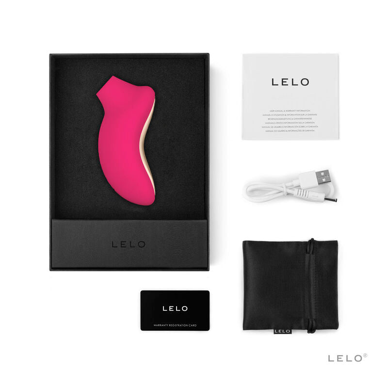 Lelo - Clitoris Stimulator Sona 2 Fuchsia – Clitoral Suction Stimulator