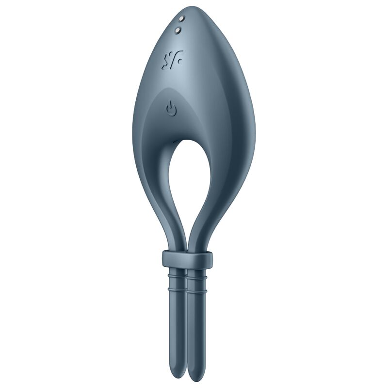 SATISFYER - Bullseye Ring Vibrator App Grey