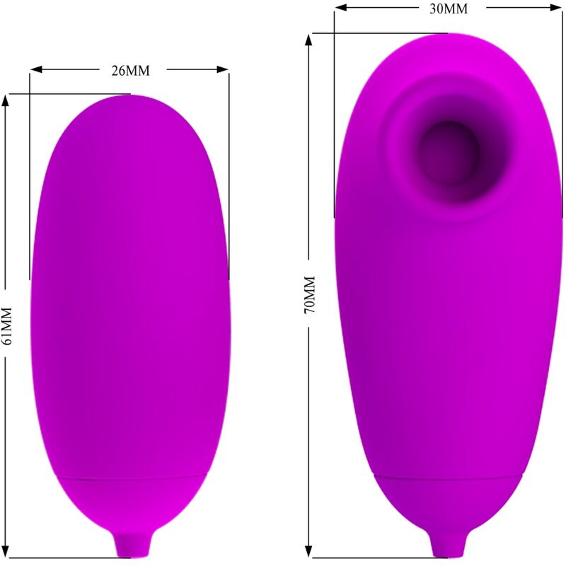 Pretty Love - Vibrating Bullet and Suction Cup – Bullet Vibrator