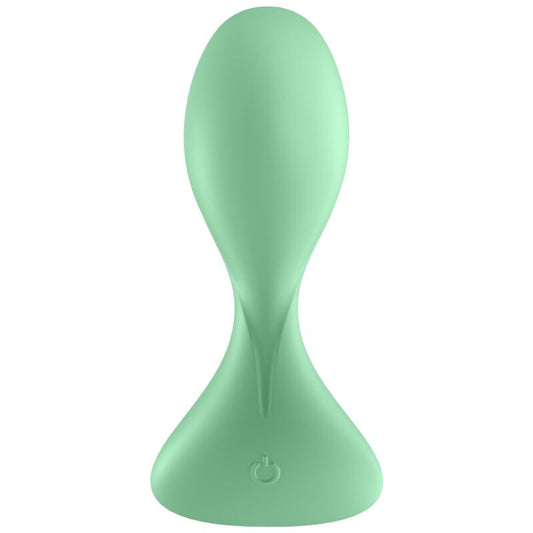 Satisfyer - Trendsetter Vibrating Plug App Green – Vibrator