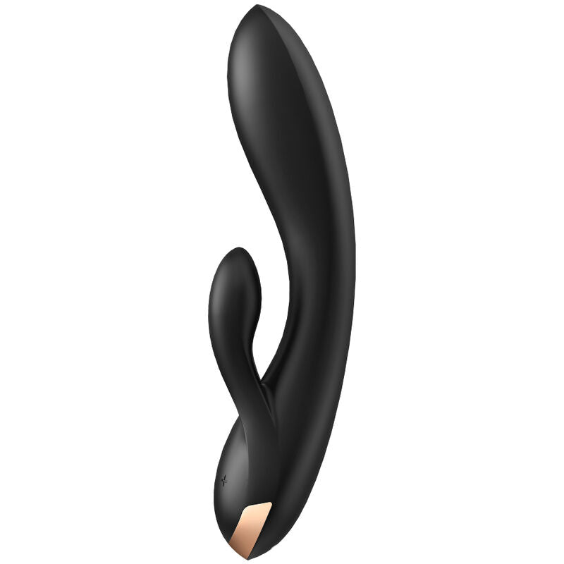 Satisfyer - Double Flex Vibrator App Black – Clitoral Vibrator