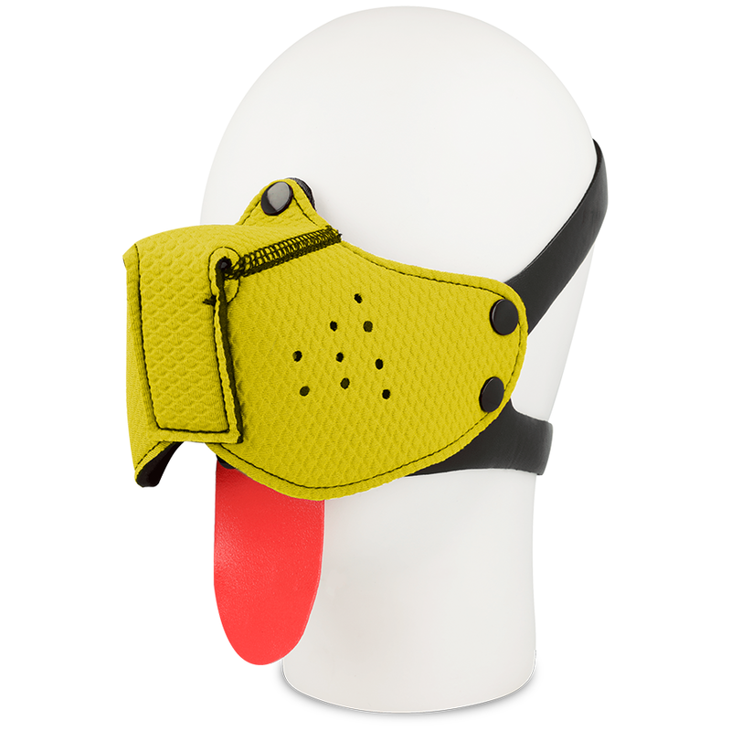 Ohmama Fetish Dog Muzzle Yellow