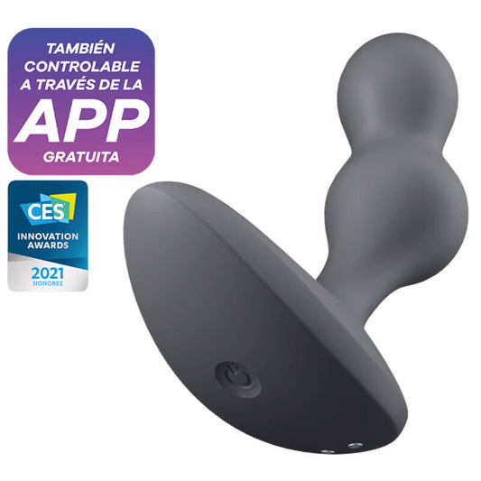 Satisfyer - Deep Diver Vibrating Plug App Grey – Vibrator