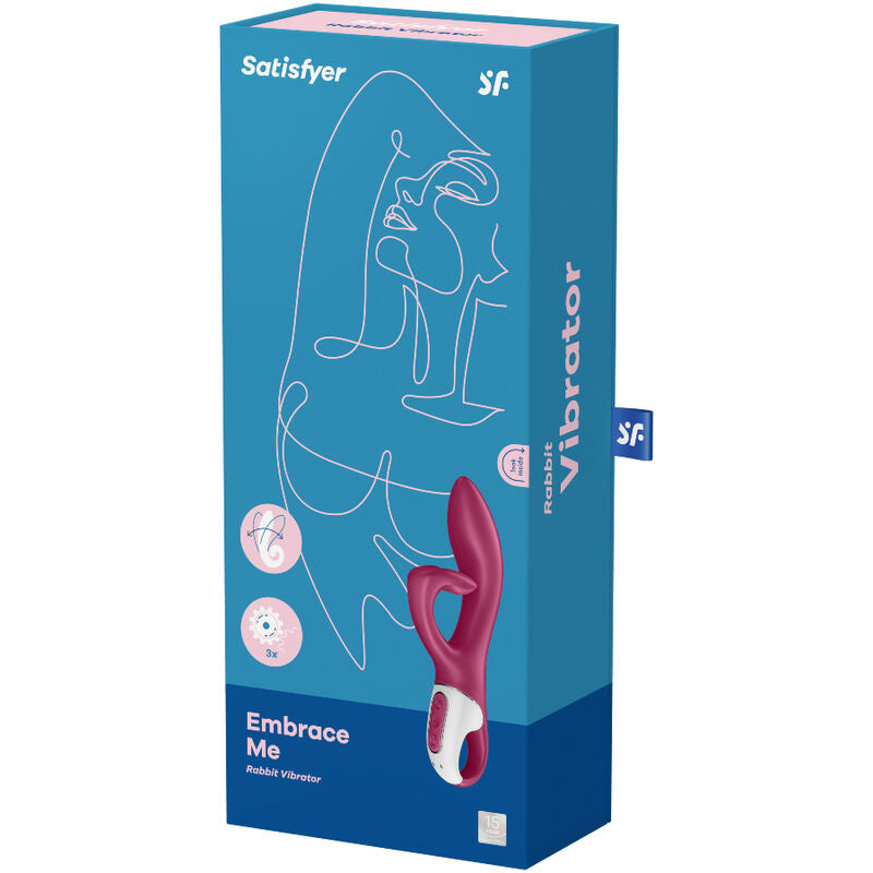 Satisfyer - Embrace Me Gspot Vibrator Berry – Rabbit Vibrator