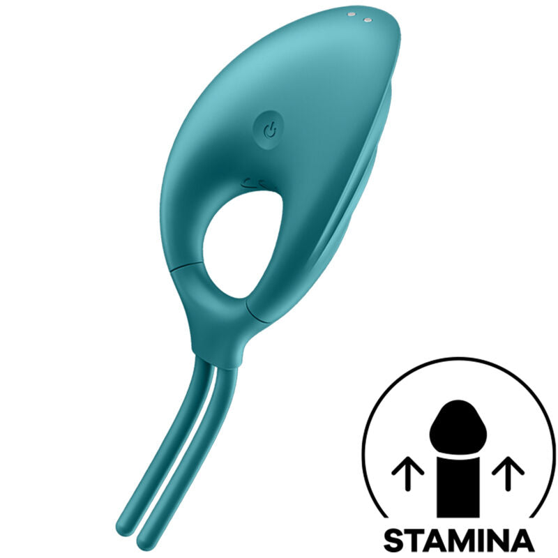 Satisfyer - Swordsman Ring Vibrator Green – Vibrating Cock Ring