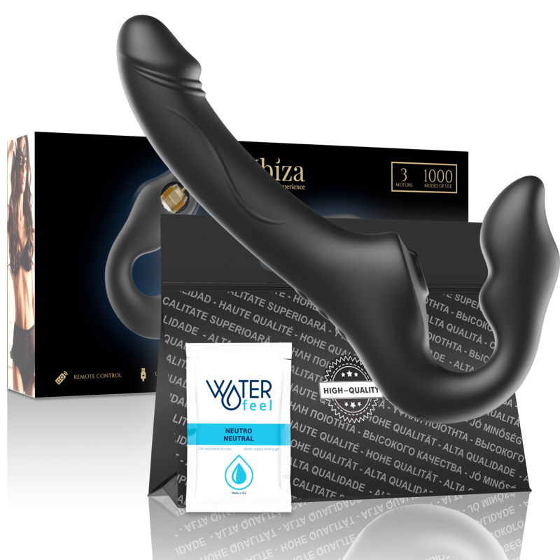 Ibiza - Remote Control Strapless Vibrator 3 Motors 1000 Combinations. – Remote Control Vibrator