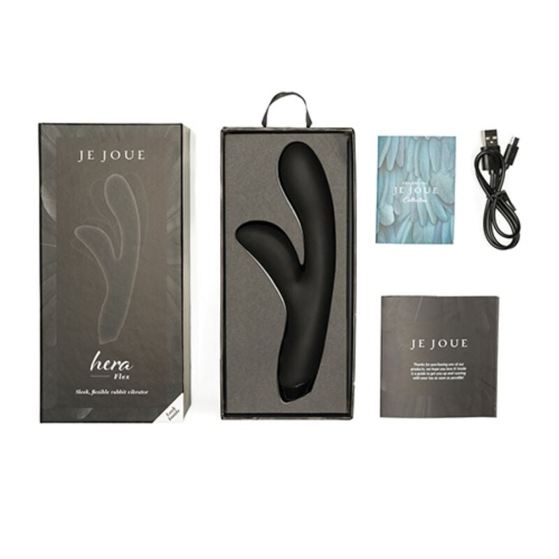 Je Joue - Hera Flex Rabbit Vibrator - Black – G Spot Rabbit Vibrator