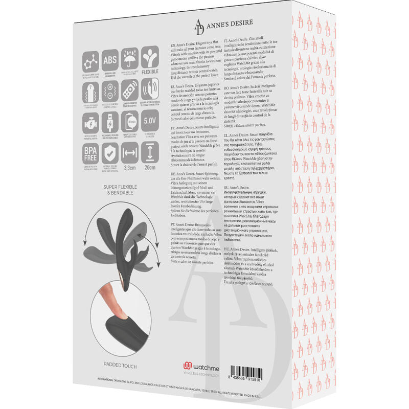 Anne's Desire - Rabbit Remote Control Technolog a Watchme Black – Rabbit Vibrator
