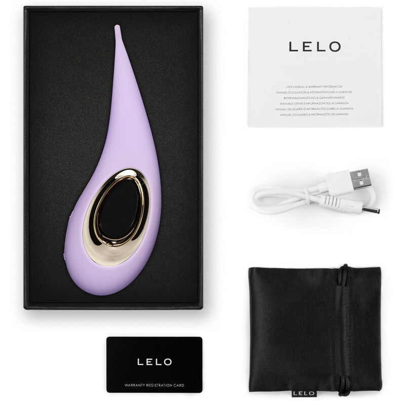 Lelo - Dot Clitoris Stimulator - Lilac – Clitoral Suction Stimulator