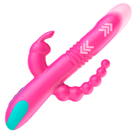 Happy Loky - Donald Triple Stimulation: Anal, G-Spot & Clitoral Watchme Wireless Technology Compatible – G Spot Vibrator