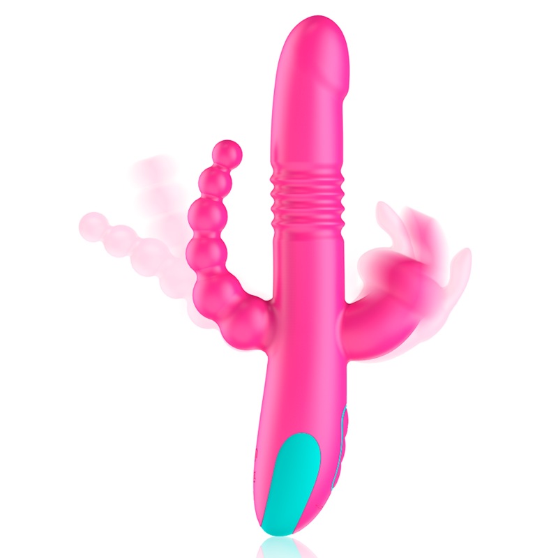 Happy Loky - Donald Triple Stimulation: Anal, G-Spot & Clitoral Watchme Wireless Technology Compatible – G Spot Vibrator