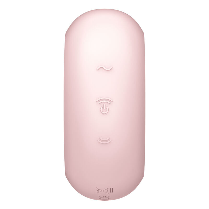 Satisfyer - Pro to GO 3 Double Air Pulse Stimulator & Vibrator Pink – Clitoral Suction Toy