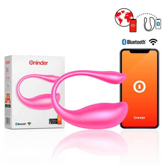 Oninder - Nairobi Vibrating Egg Pink - Free App – Egg Vibrator