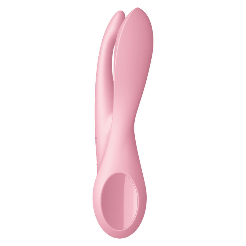 Satisfyer - Threesome 1 Vibrator Pink – Clitoral Vibrator