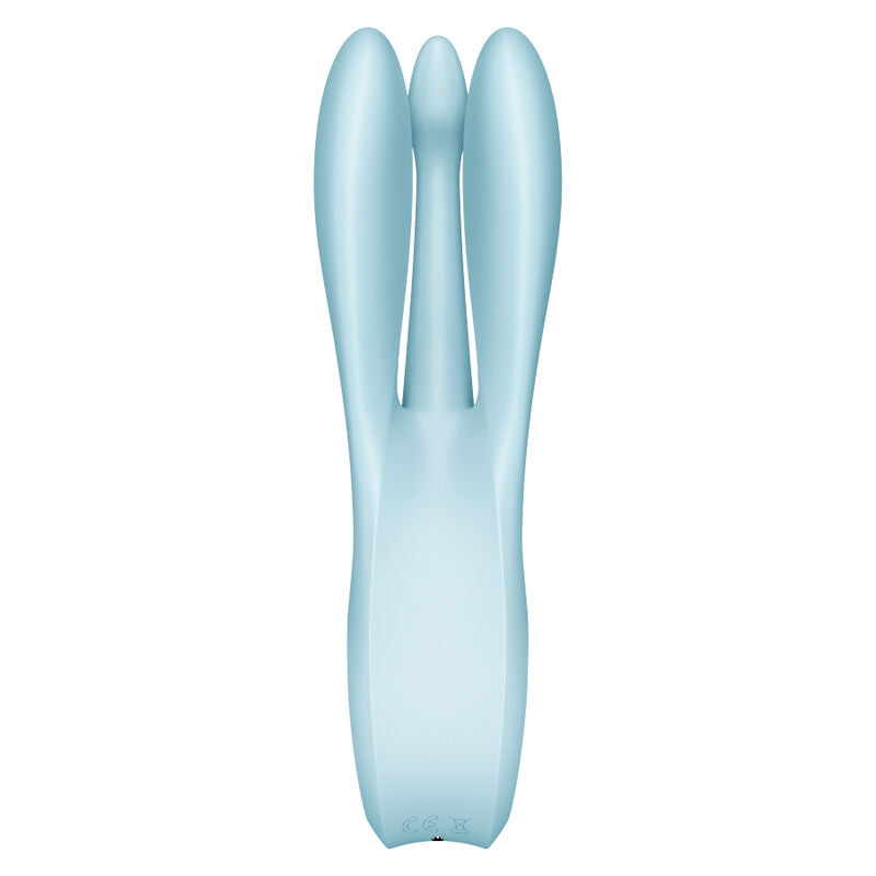 SATISFYER - Threesome 1 Vibrator Blue