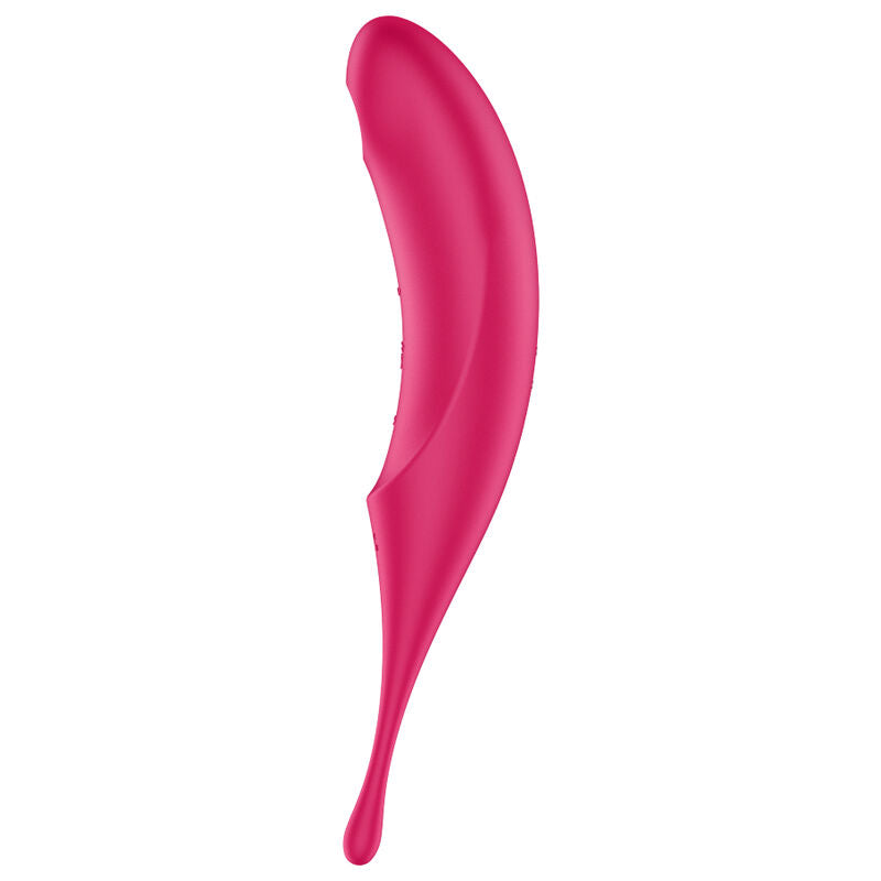 Satisfyer - Twirling Pro Air Pulse Stimulator & Vibrator Red – Clitoral Suction Toy