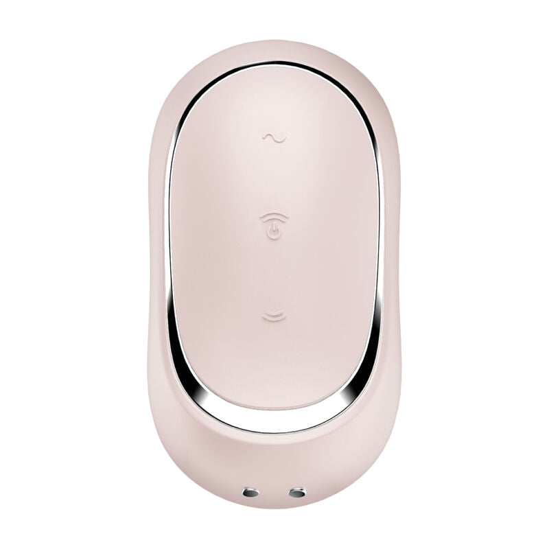 Satisfyer - Pro to GO 2 Double Air Pulse Stimulator & Vibrator Beige – Clitoral Suction Toy