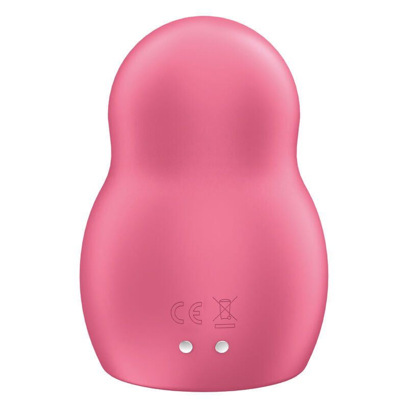 Satisfyer - Pro to GO 1 Double Air Pulse Stimulator & Vibrator Red – Clitoral Suction Toy