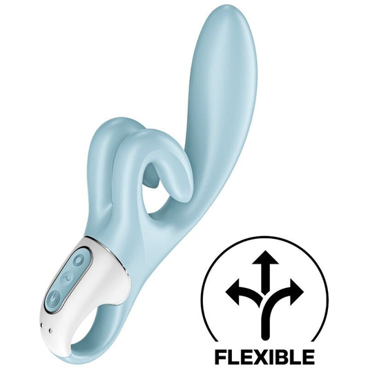 Satisfyer - Touch Me Rabbit Vibration Blue – Rabbit Vibrator