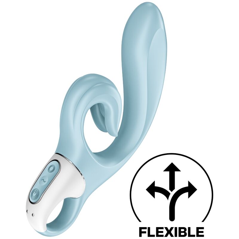 Satisfyer - Love Me Rabbit Vibration Blue – Rabbit Vibrator