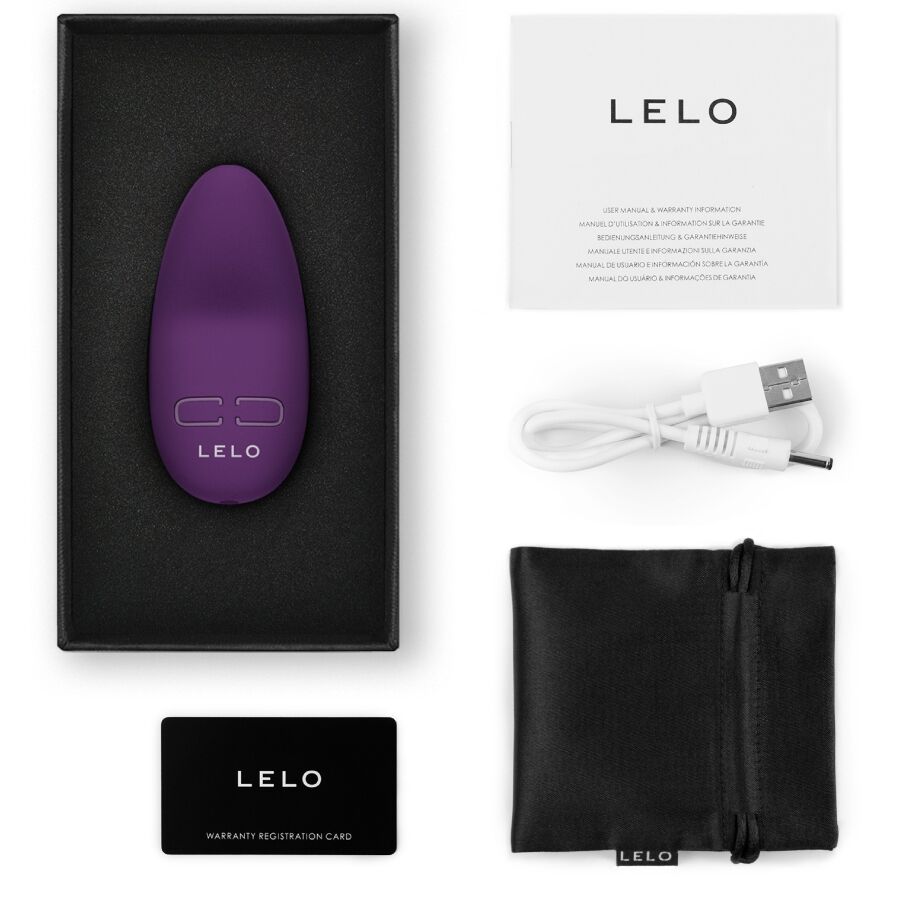 Lelo - Lily 3 Personal Massager - Purple – Clitoral Vibrator
