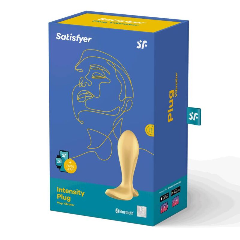 Satisfyer - Intensity Plug Gold – Water Based Lubricant