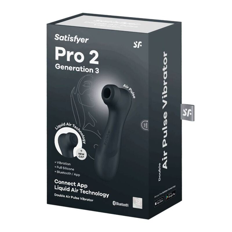 Satisfyer - PRO 2 Generación 3 Black Bluetooth & APP