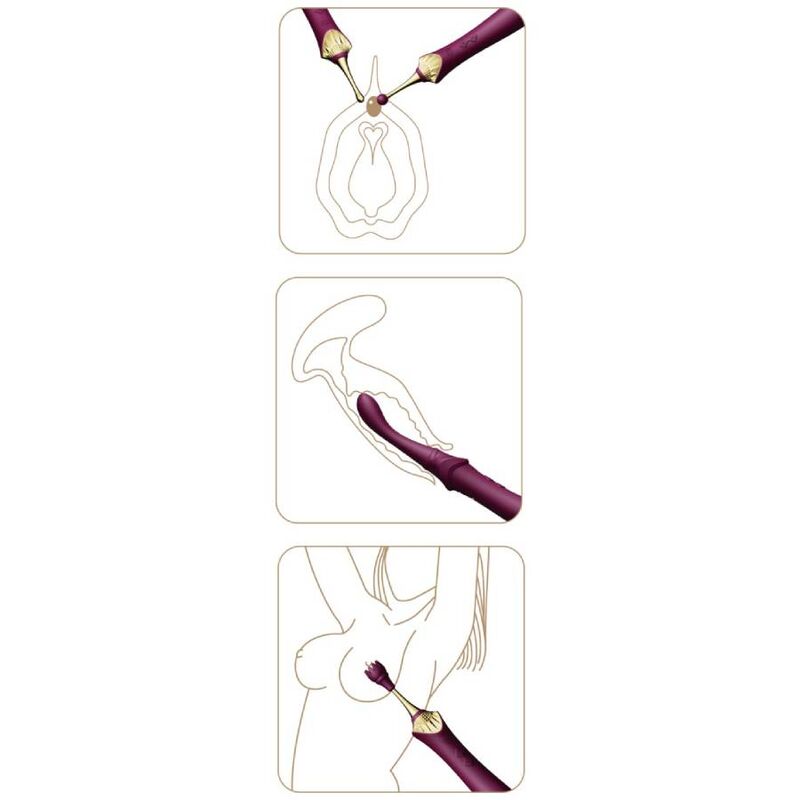Zalo - Bess 2 Clitoral Massager Black – Anal Beads