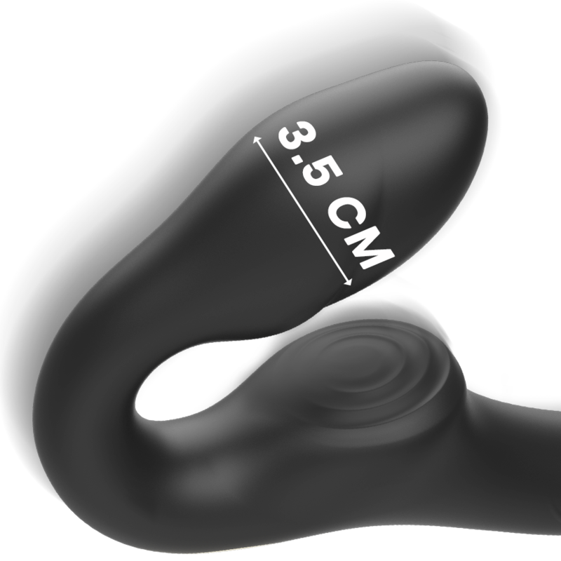Ibiza - Strapless Vibrator with Remote Control Push Button – Remote Control Vibrator