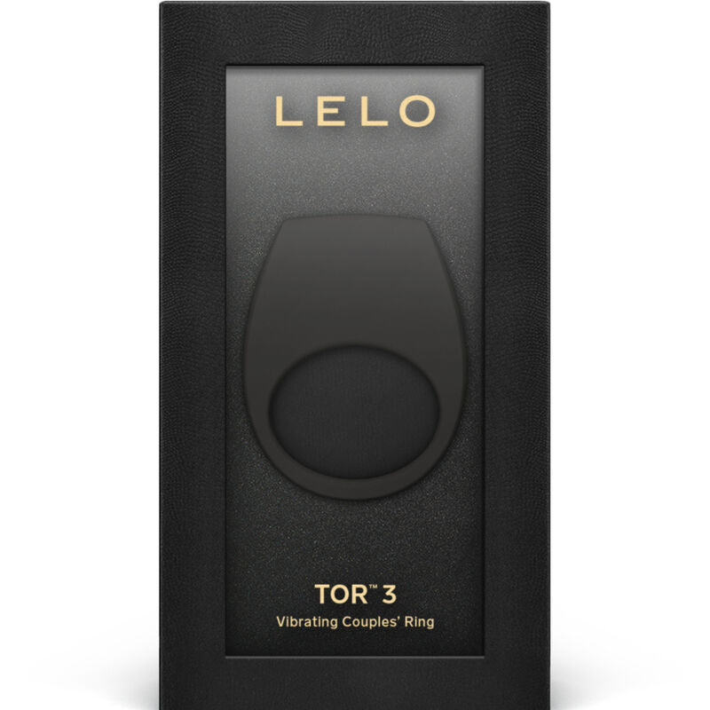 TOR 3 BLACK VIBRATOR RING | LELO — Black