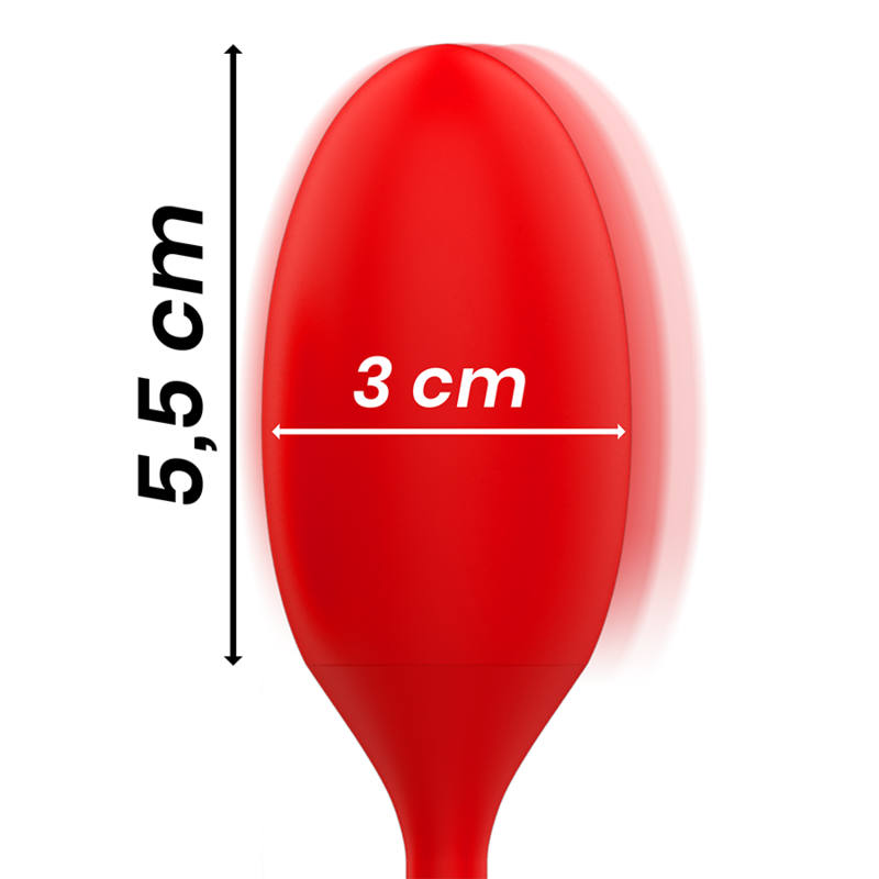 Mia - Toscana Double Pleasure Wand + Vibrating Egg – Egg Vibrator