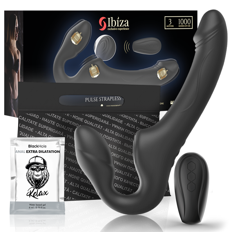 Ibiza - Strapless Vibrator with Remote Control Push Button – Remote Control Vibrator