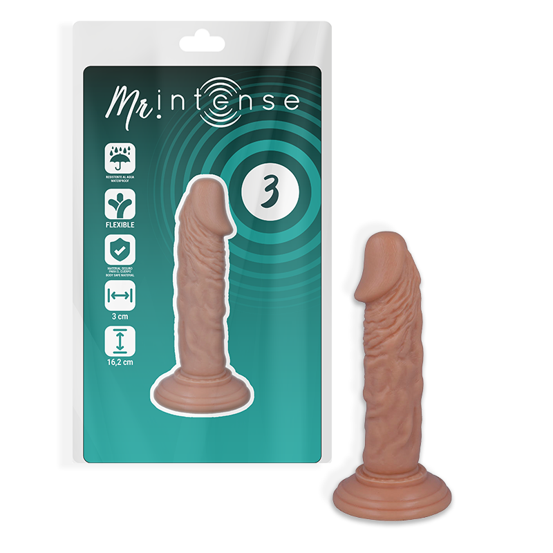 Mr Intense 3 Realistic Cock 16.2 Cm -O- 3 Cm bra