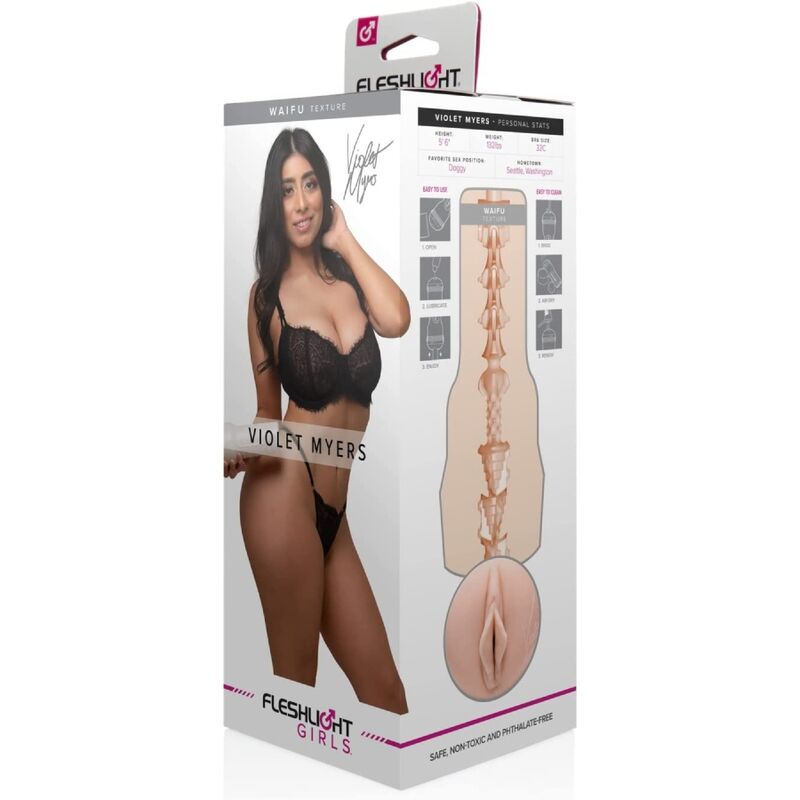 Fleshlight Girls - Violet Myers Waifu – Penis Pump