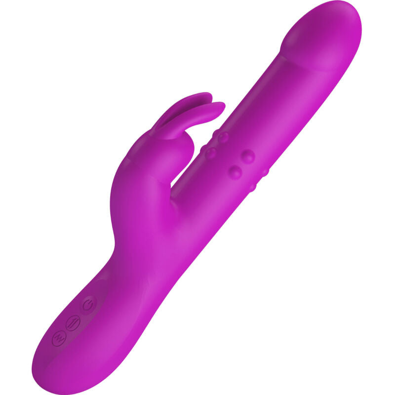 Pretty Love - Reese Vibrator with Purple Rotation – Clitoral Vibrator