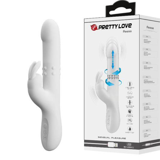 Pretty Love - Reese Vibrator with Silver Rotation – Clitoral Vibrator