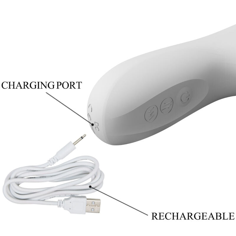 Pretty Love - Reese Vibrator with Silver Rotation – Clitoral Vibrator