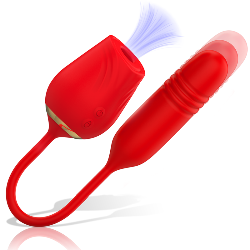 Mia - Amalfi Double Pleasure Suction + Up and Down – Clitoral Vibrator