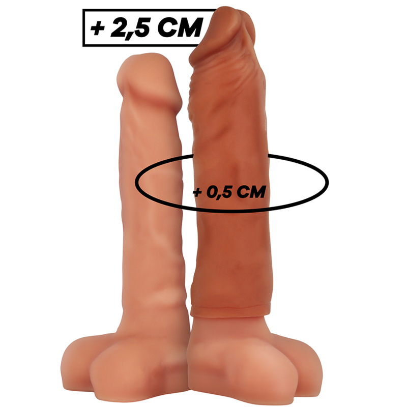 VirilXL Liquid Silicone V5 Penis Extension | Viril XL — Brown