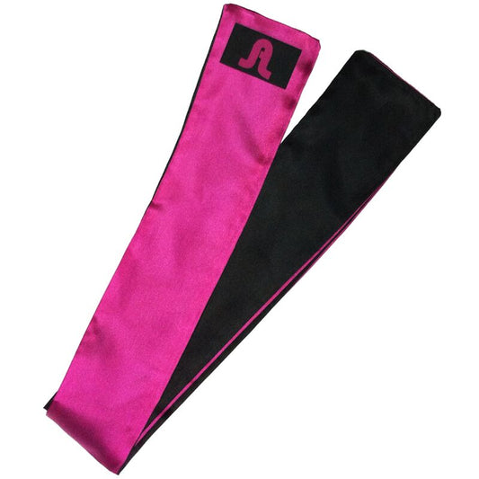 Adrien Lastic - Reversible Satin Pink/Black Bandage – Ball Gag