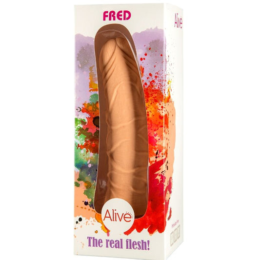 Alive - Fred Realistic Penis 19 cm – Suction Cup Dildo