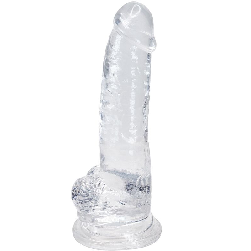 Alive - Torrent Realistic Penis Transparent 20.6 cm – Suction Cup Dildo