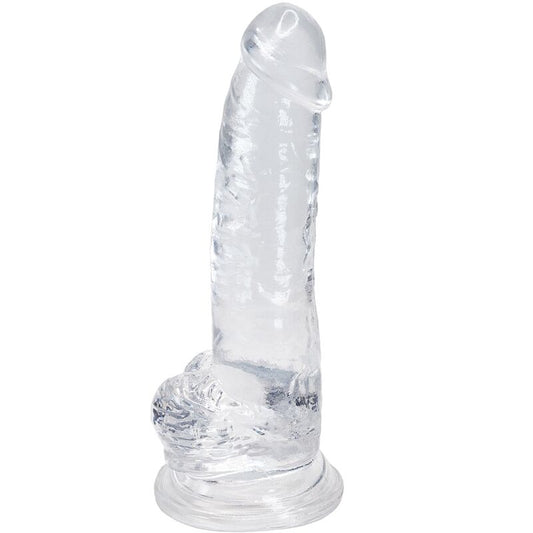 Alive - Torrent Realistic Penis Transparent 20.6 cm – Suction Cup Dildo